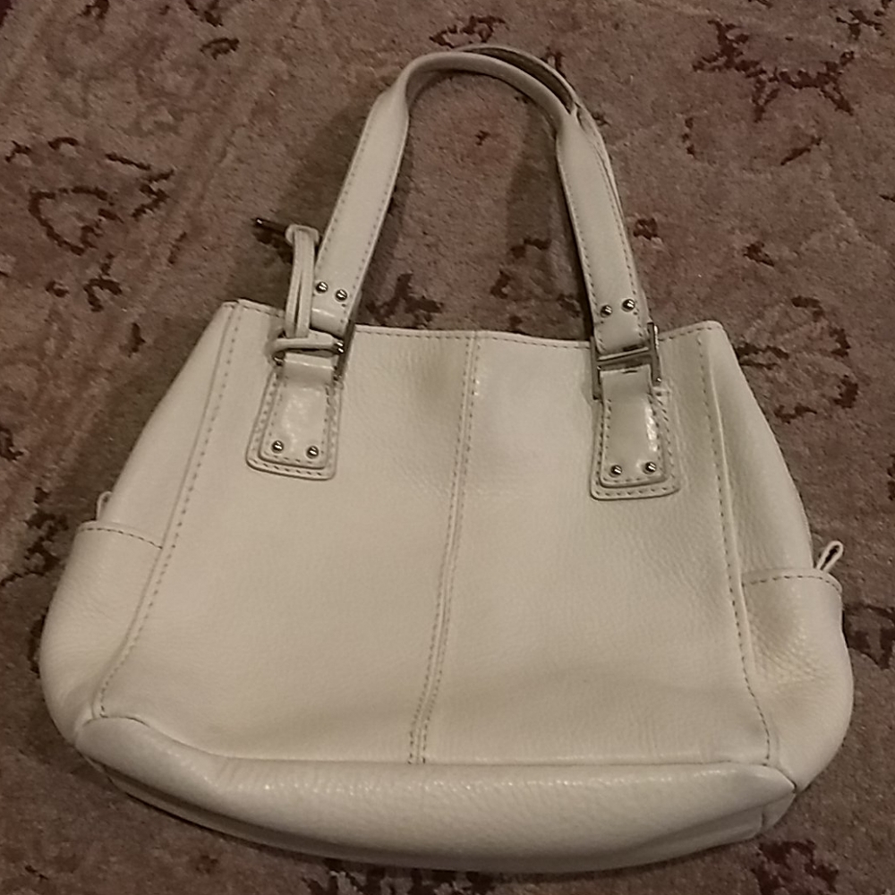 Fossil Cream Leather Handbag